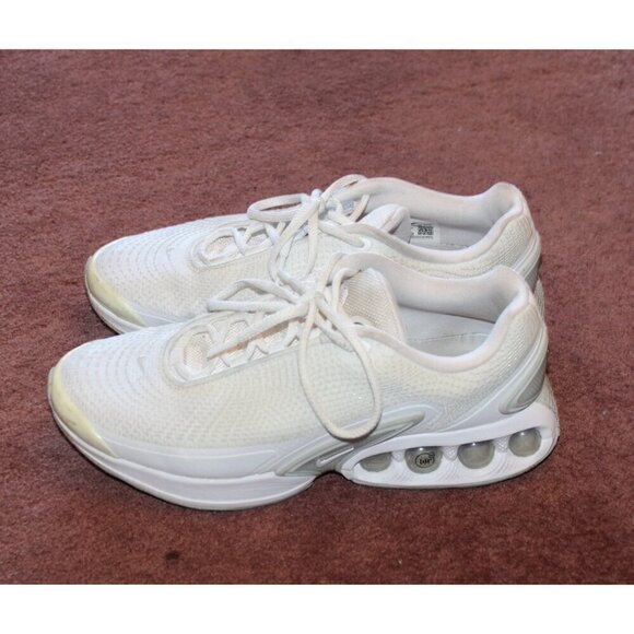 NIKE Air max DN White Metallic shoes size 9.5 US Athletic Sneakers DV3337 101